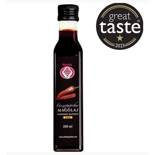 Szegedi Rubin fűszerpaprika magolaj édes 250 ml üvegpalackban