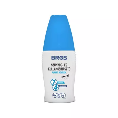 Bros Szúnyog-és kullancsriasztó pumpás aeroszol 100 ml