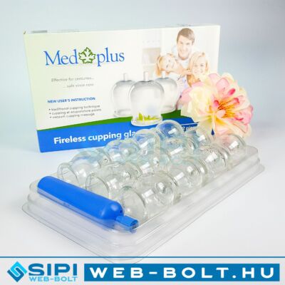 Medplus Üveg köpöly 12 db-os (narancsbőr ellen)