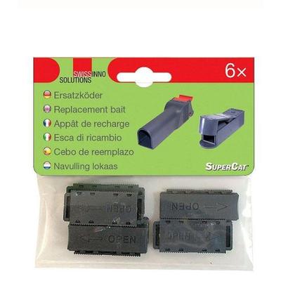 Swissinno SuperCat csalétek élve fogó egércsapdákhoz 6 db
