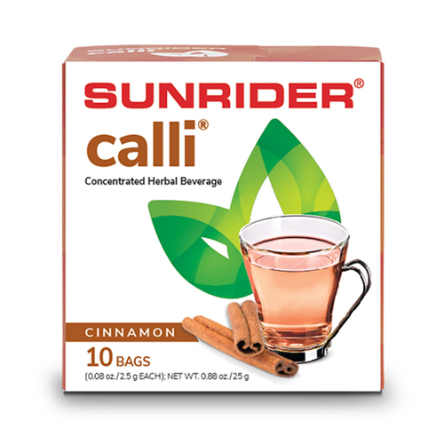 Sunrider Calli tea Fahéjas regeneráló ital 10 filter